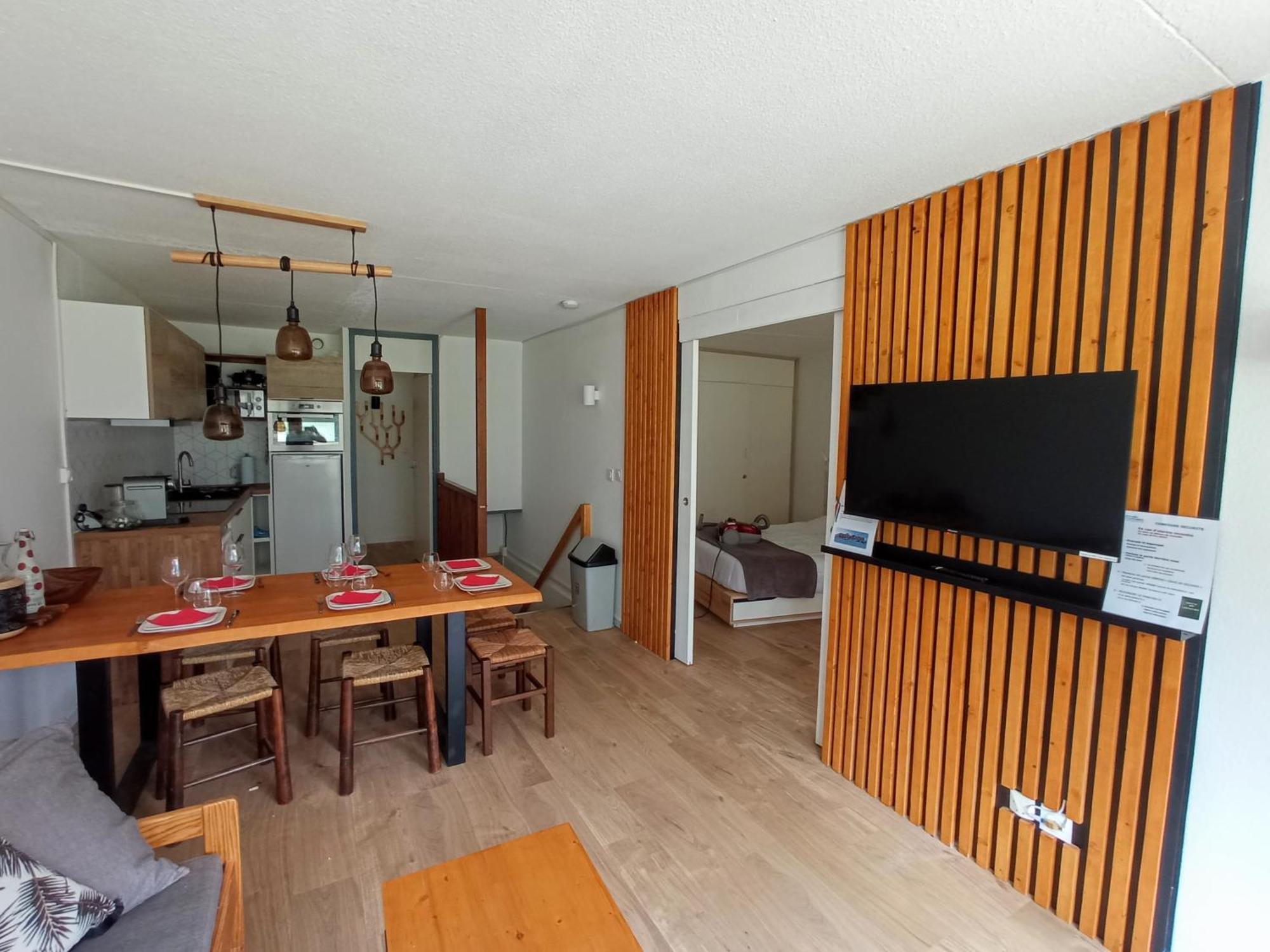 Superbe 3 Pieces Vue Panoramique Pied Des Pistes Apartment Ла Монги Екстериор снимка